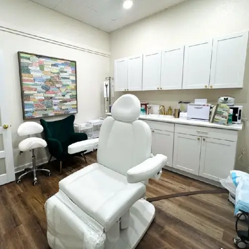 Treatment room at Embrace Eternal Beauty in Hot Springs, AR