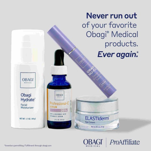 Obagi Hydrate Luxe and Hydro Drops medical-grade skincare products in Hot Springs AR